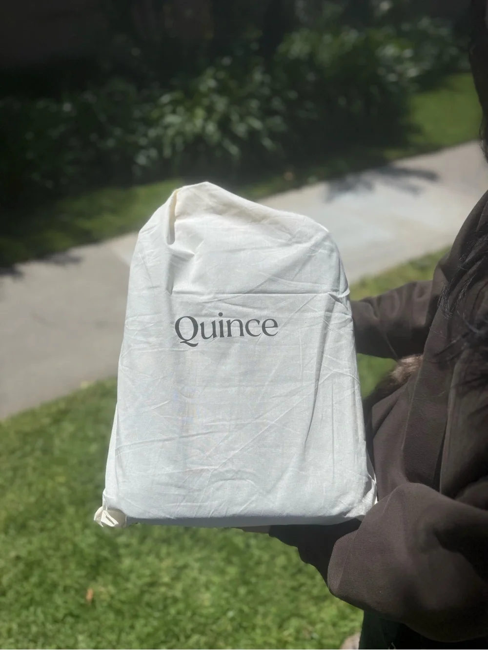 Quince Unisex Marlow Laptop Backpack Color - Mink
